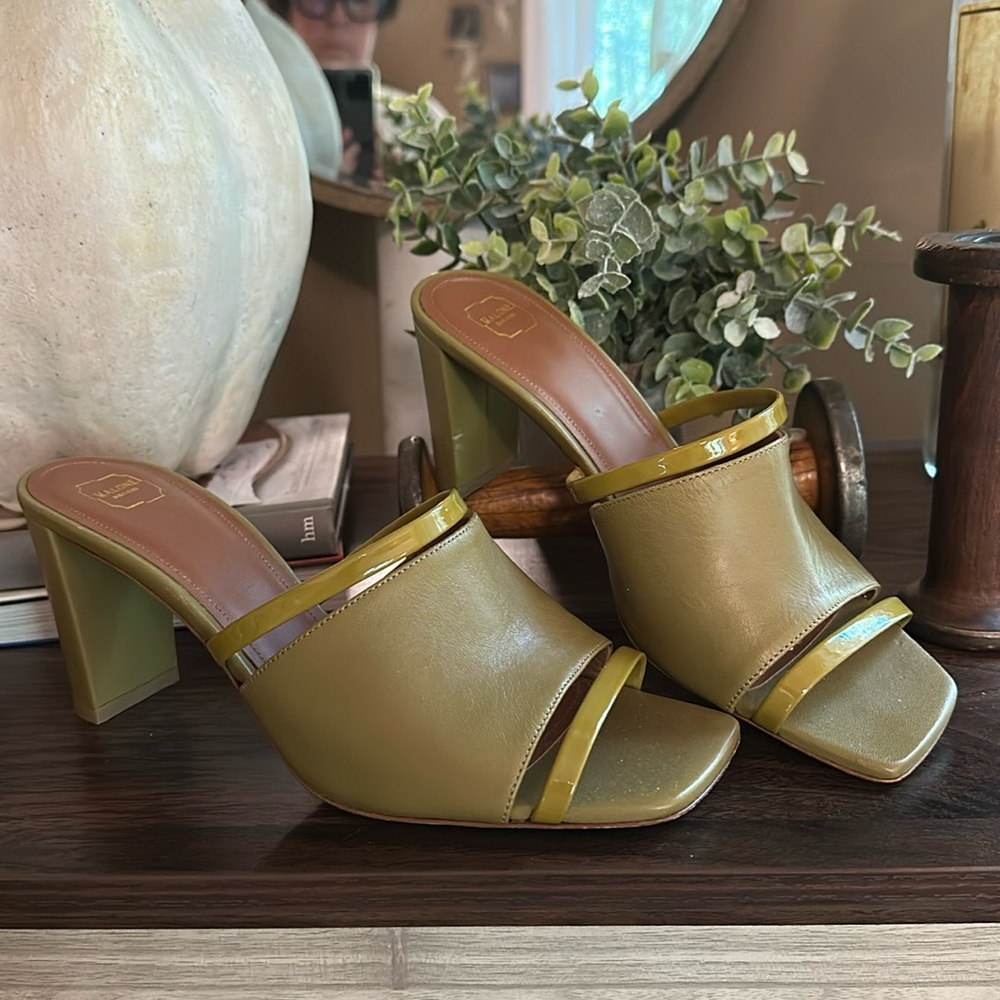 Malone Souliers Demi Cutout Leather Mules - Picture 3 of 12